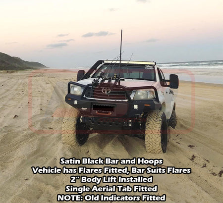 Toyota Hilux N70 11-15 PSR Ambush Triple Hoop Bullbar