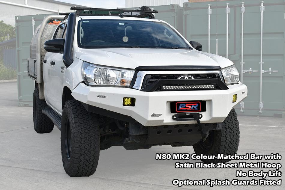 Toyota Hilux N80 MK1-MK2 2016-4/2020 PSR Ambush Sheet Metal Hoop Bullbar