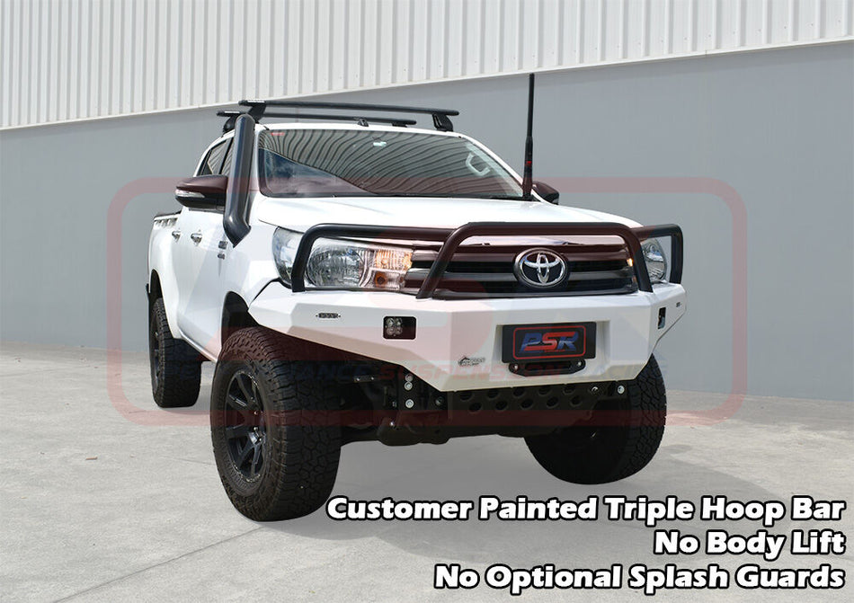 Toyota Hilux N80 MK1-MK2 2016-4/2020 PSR Ambush Triple Hoop Bullbar