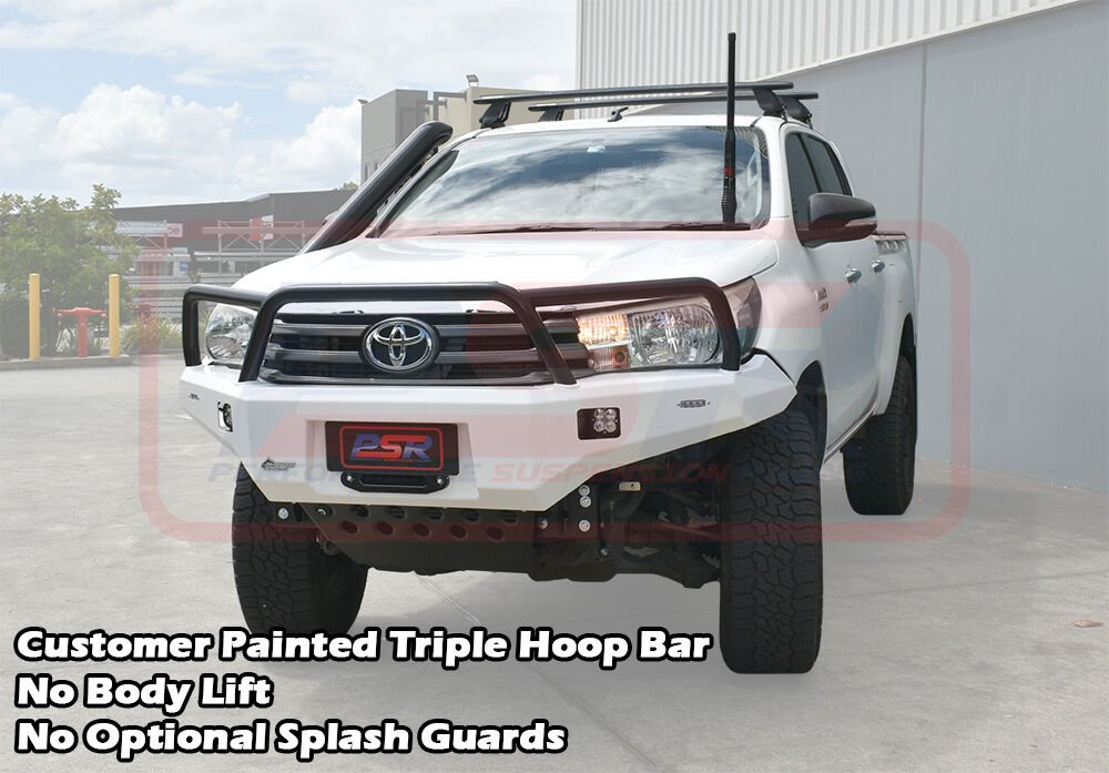 Toyota Hilux N80 MK1-MK2 2016-4/2020 PSR Ambush Triple Hoop Bullbar
