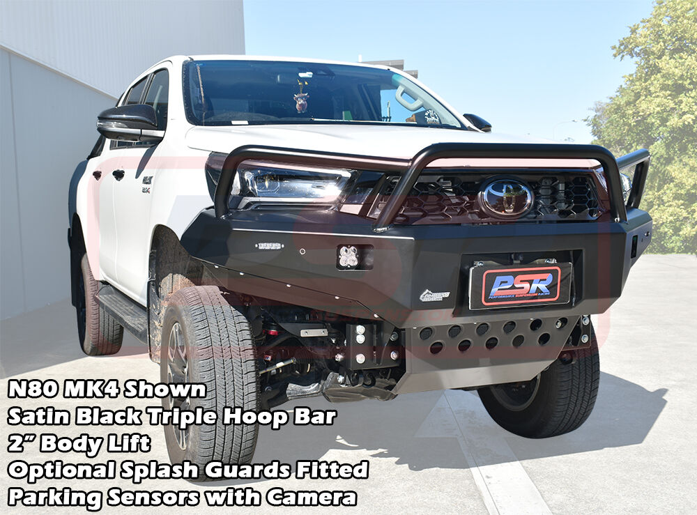 Toyota Hilux N80 MK3-MK4 5/2020-On PSR Ambush Triple Hoop Bullbar
