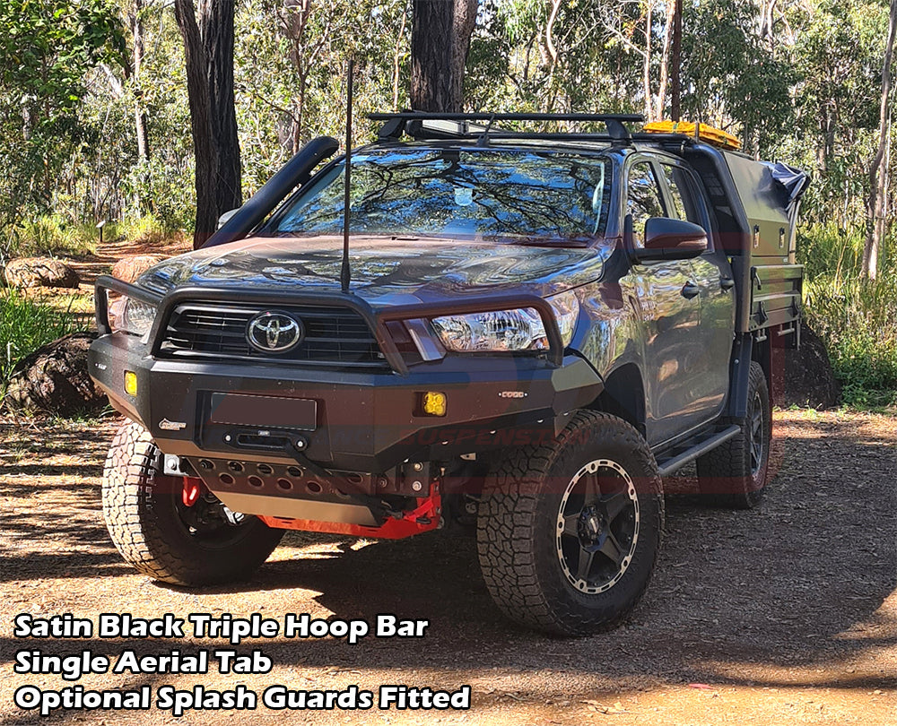 Toyota Hilux N80 MK3-MK4 5/2020-On PSR Ambush Triple Hoop Bullbar
