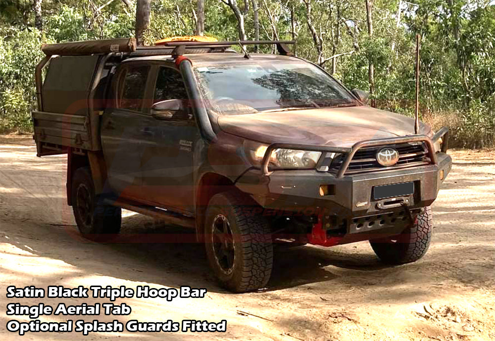 Toyota Hilux N80 MK3-MK4 5/2020-On PSR Ambush Triple Hoop Bullbar