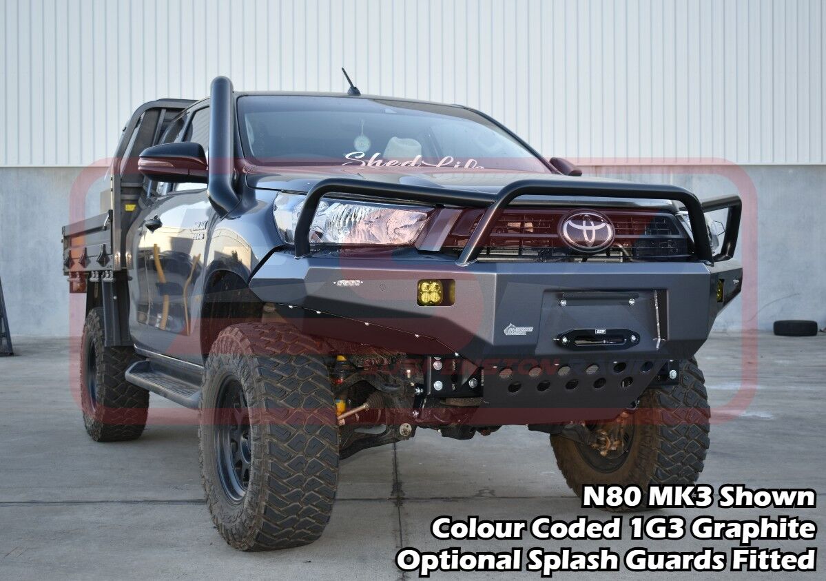 Toyota Hilux N80 MK3-MK4 5/2020-On PSR Ambush Triple Hoop Bullbar