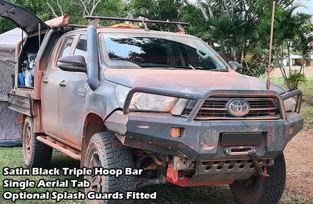 Toyota Hilux N80 MK3-MK4 5/2020-On PSR Ambush Triple Hoop Bullbar