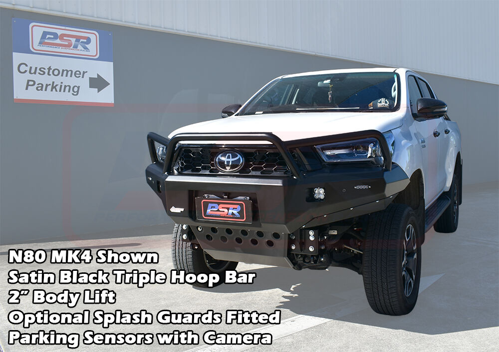 Toyota Hilux N80 MK3-MK4 5/2020-On PSR Ambush Triple Hoop Bullbar
