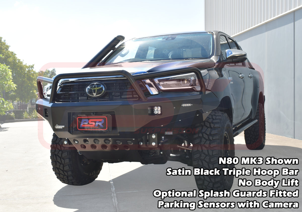 Toyota Hilux N80 MK3-MK4 5/2020-On PSR Ambush Triple Hoop Bullbar