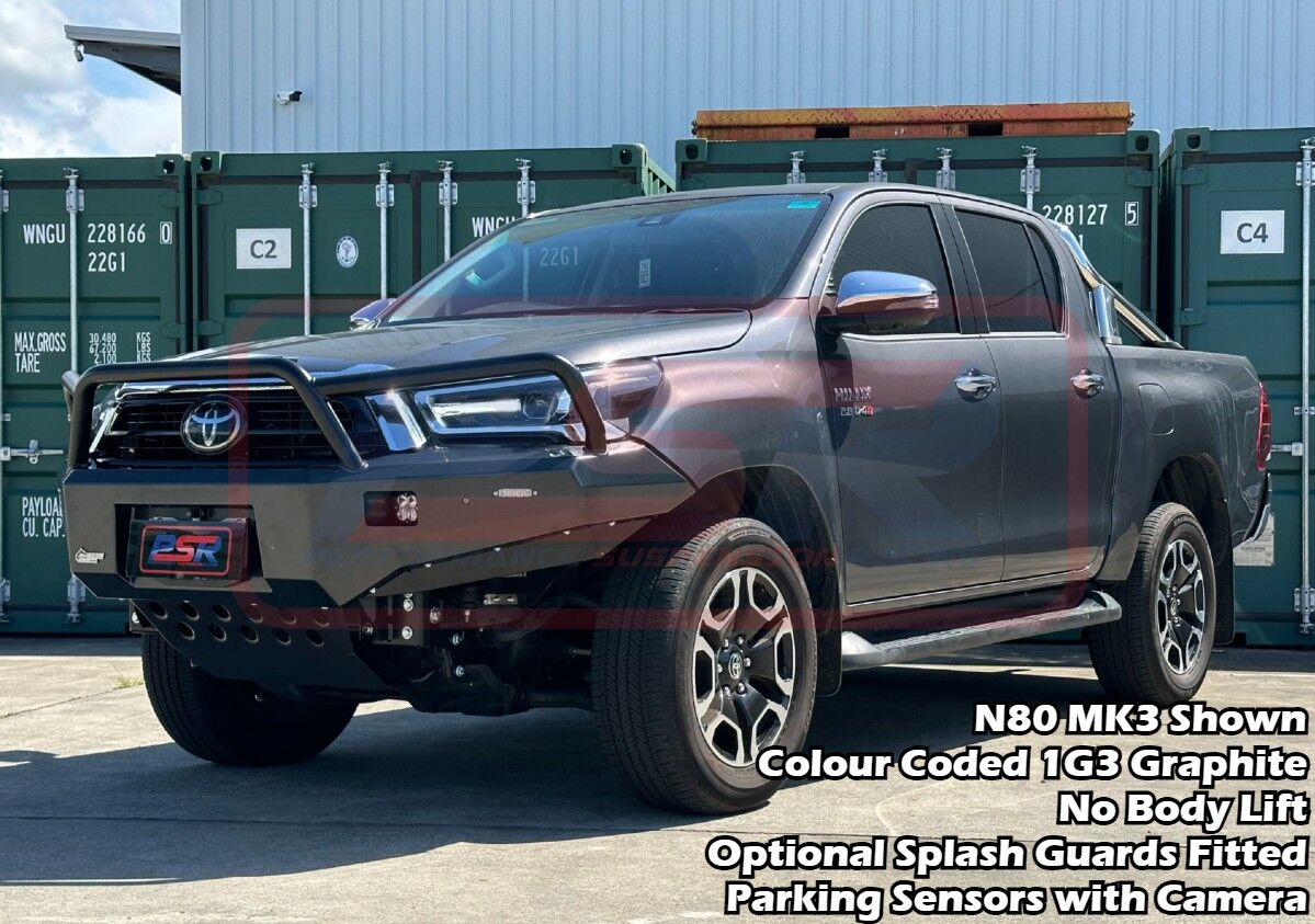 Toyota Hilux N80 MK3-MK4 5/2020-On PSR Ambush Triple Hoop Bullbar
