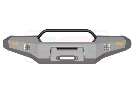 Toyota Landcruiser 80 Series PSR Ambush Low Single Hoop Bullbar