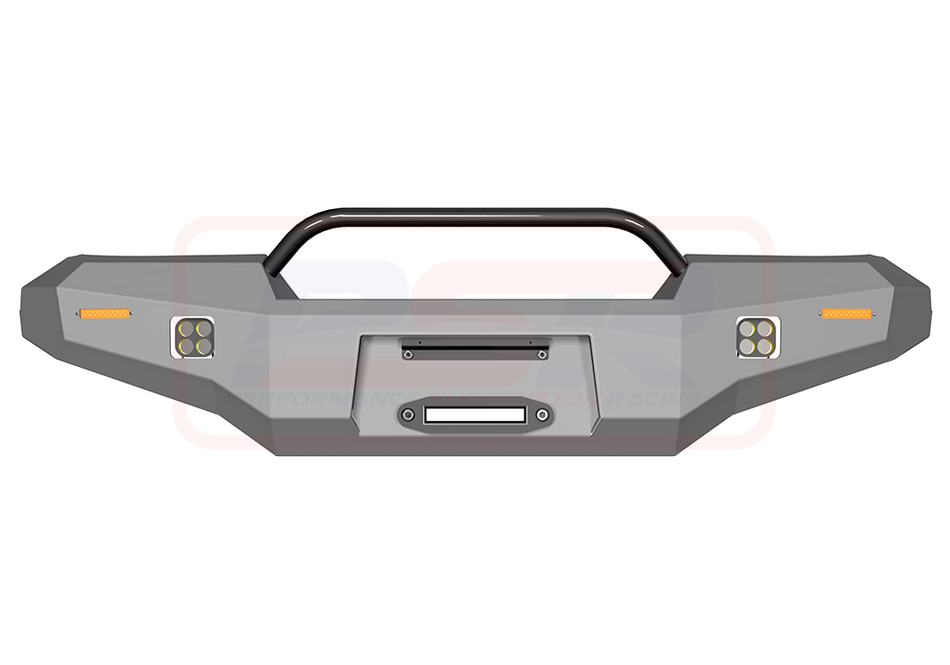 Toyota Landcruiser 80 Series PSR Ambush Low Single Hoop Bullbar
