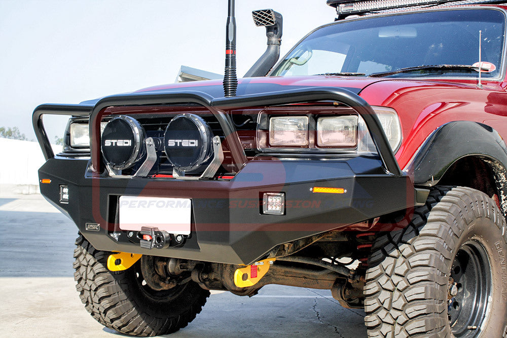 Toyota Landcruiser 80 Series PSR Ambush Triple Hoop Bullbar