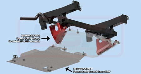 Mazda BT-50 TF 2021-2024 PSR Ambush Low Single Hoop Bullbar