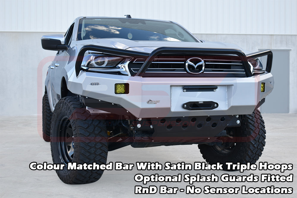 Mazda BT-50 TF 2021-2024 PSR Ambush Triple Hoop Bullbar