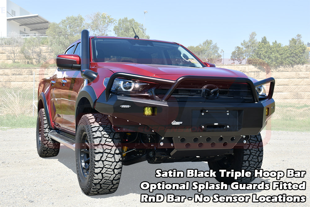 Mazda BT-50 TF 2021-2024 PSR Ambush Triple Hoop Bullbar