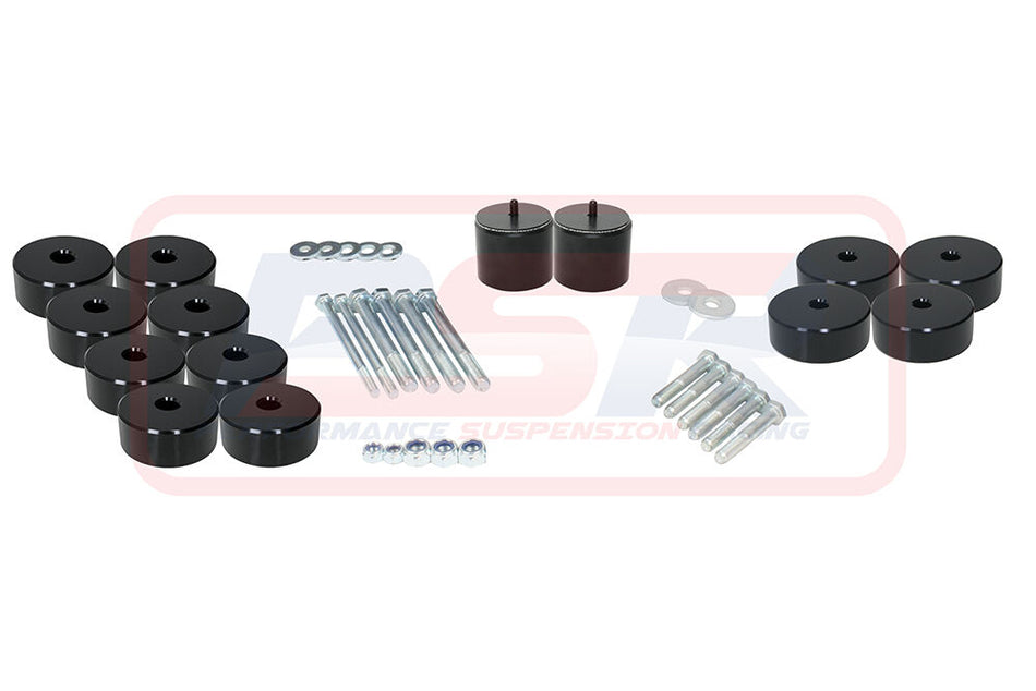 Isuzu D-MAX 3 - 4 / Mazda BT-50 TF 2021-ON 1" Body Lift Kit (Dual Cab with Tub)