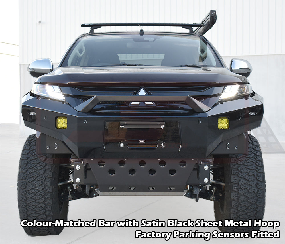 Mitsubishi MR Triton PSR Ambush Sheet Metal Hoop Bullbar