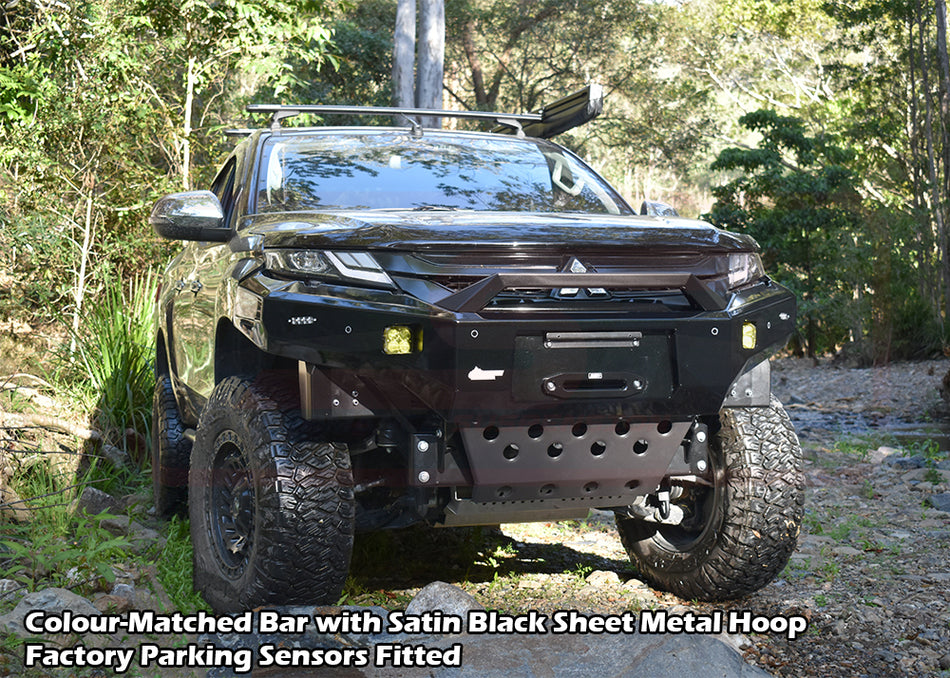 Mitsubishi MR Triton PSR Ambush Sheet Metal Hoop Bullbar
