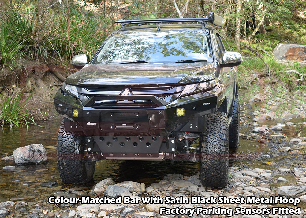 Mitsubishi MR Triton PSR Ambush Sheet Metal Hoop Bullbar