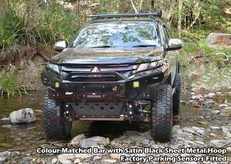 Mitsubishi MR Triton PSR Ambush Sheet Metal Hoop Bullbar