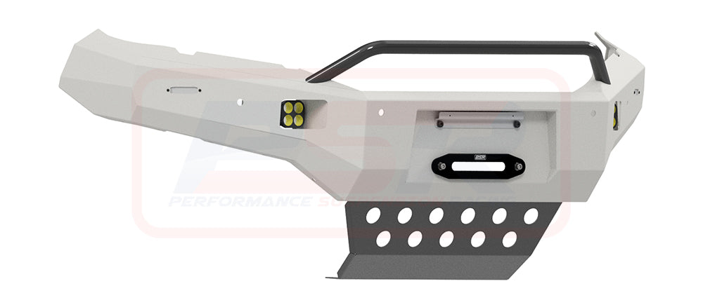 Mitsubishi MR Triton PSR Ambush Low Single Hoop Bullbar