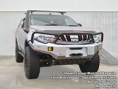 Mitsubishi MQ Triton PSR Ambush Triple Hoop Bullbar