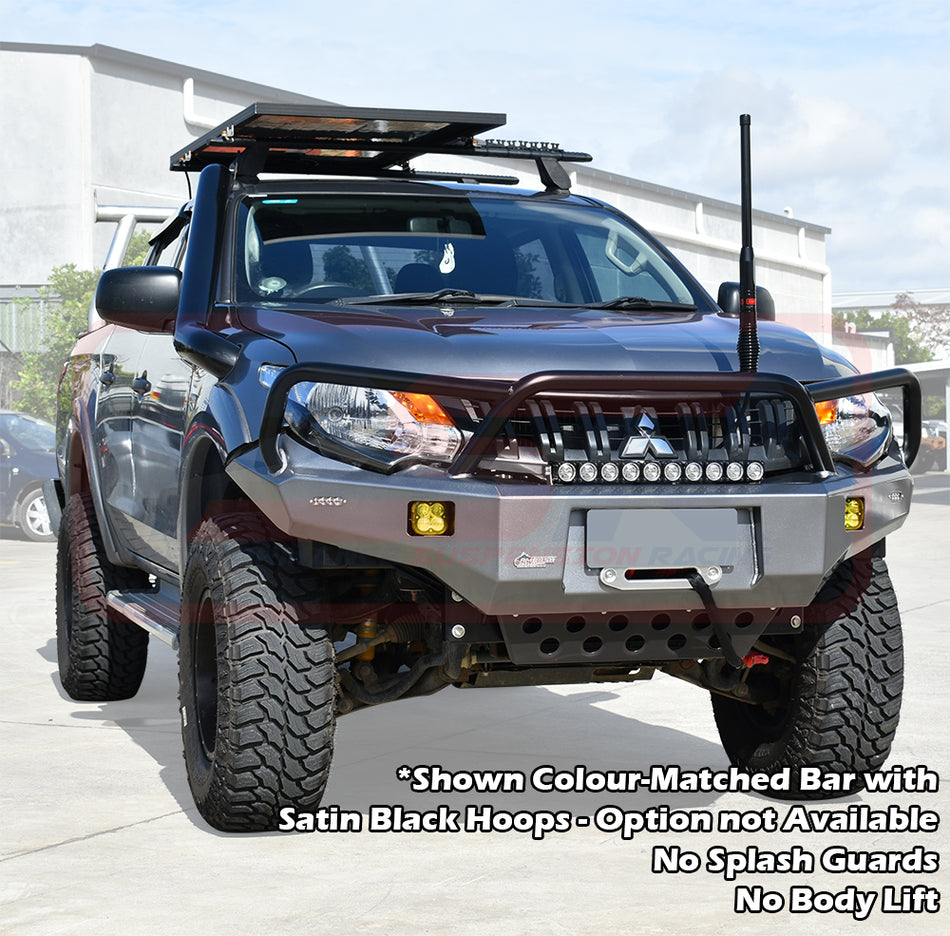 Mitsubishi MQ Triton PSR Ambush Triple Hoop Bullbar