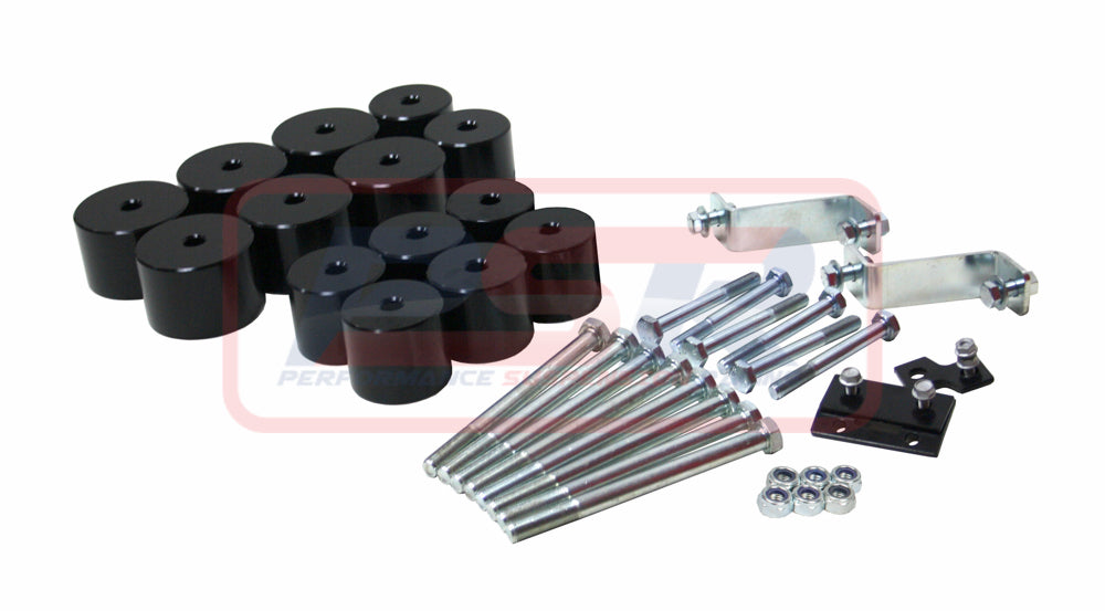Nissan Navara NP300 1" Body Lift Kit Extra Cab (With Tray)