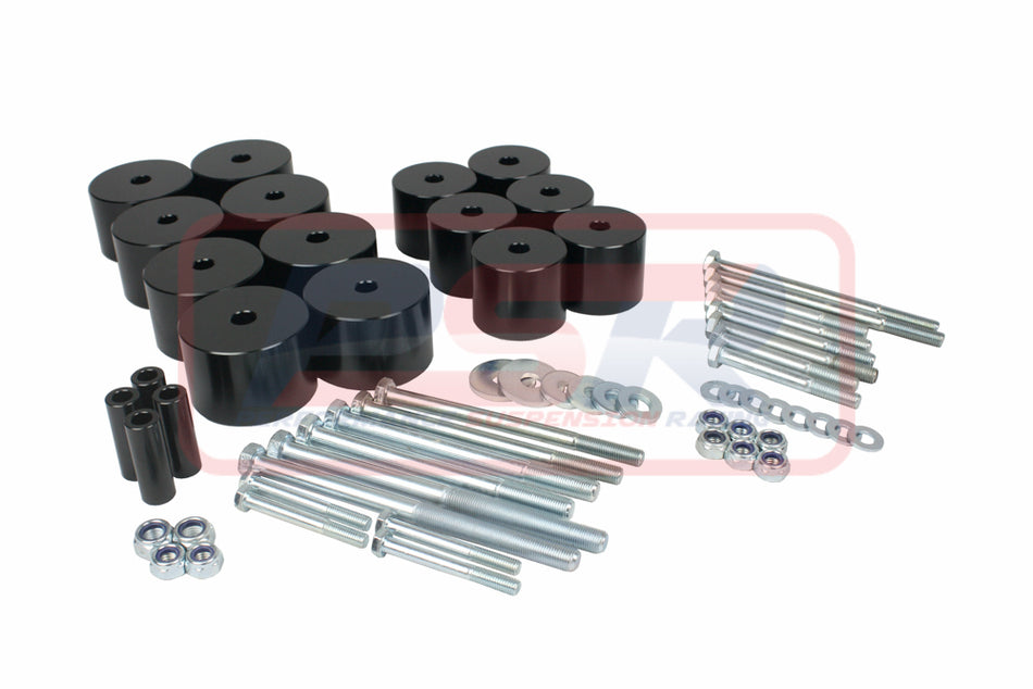 Nissan Navara D22 1" Body Lift Kit Dual Cab (with Tray)