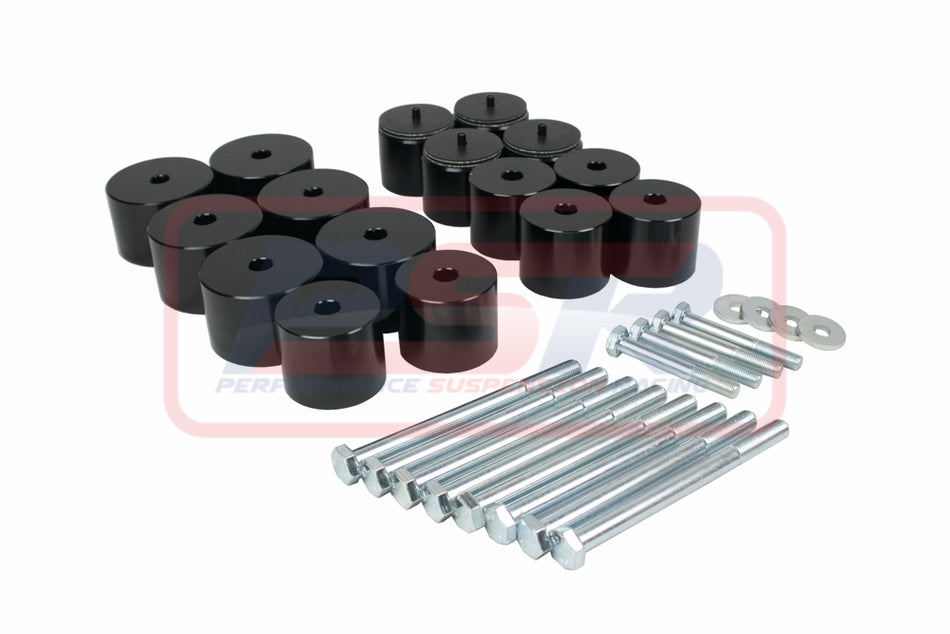 Nissan Navara D40 1" Body Lift Kit Dual Cab (With Tub)