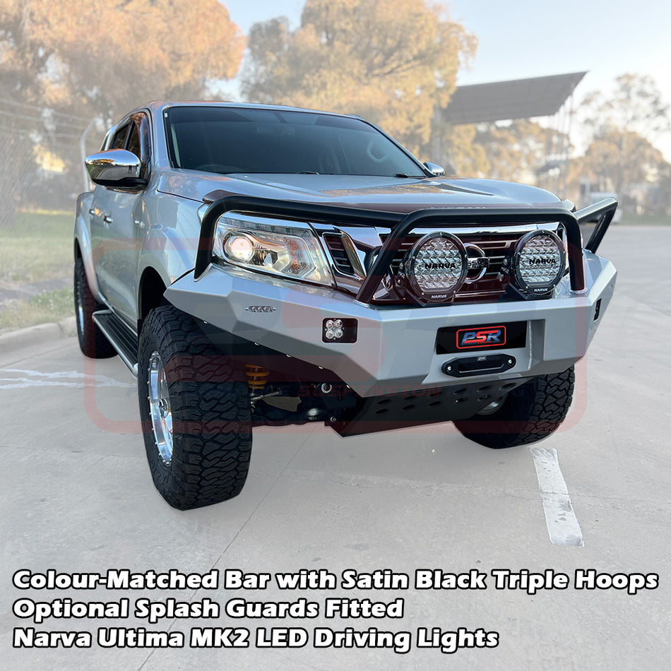 Nissan Navara NP300 PSR Ambush Triple Hoop Bullbar