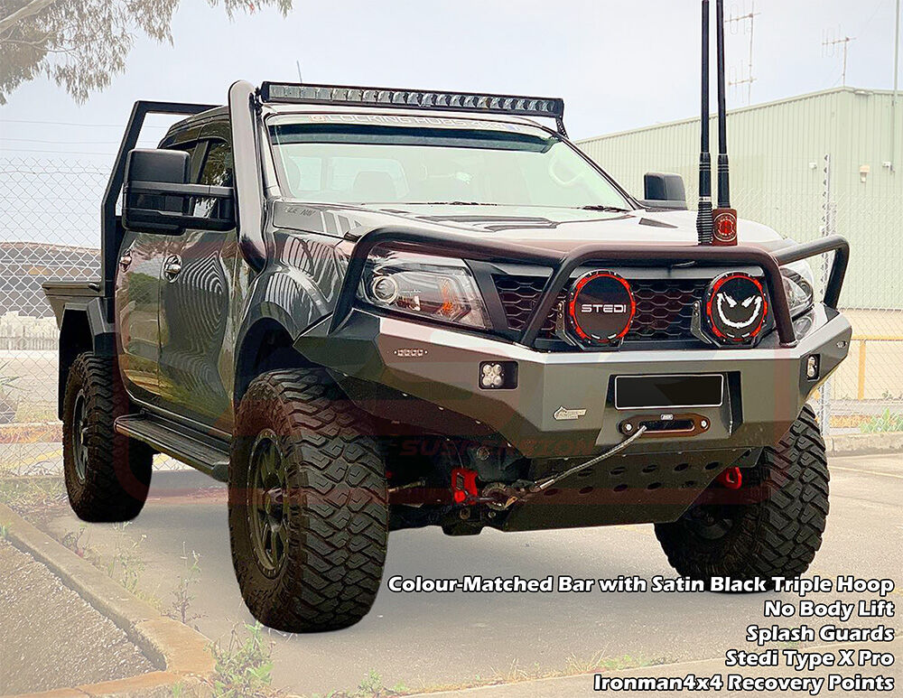 Nissan Navara NP300 PSR Ambush Triple Hoop Bullbar