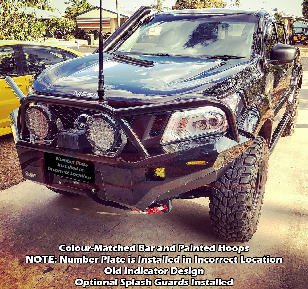 Nissan Navara NP300 PSR Ambush Triple Hoop Bullbar