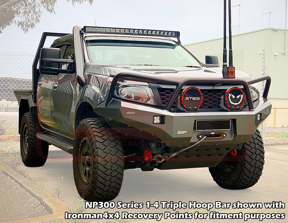 Nissan Navara NP300 SERIES 5 FACELIFT PSR Ambush Single Hoop Bullbar