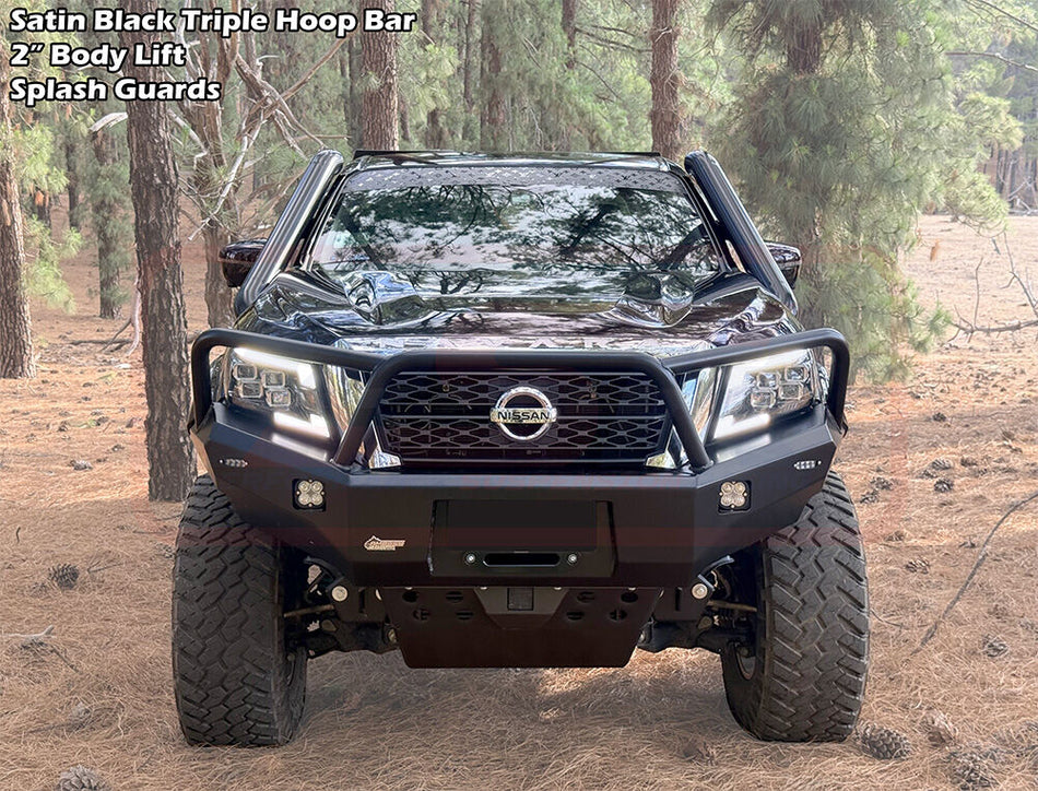 Nissan Navara NP300 SERIES 5 FACELIFT PSR Ambush Triple Hoop Bullbar
