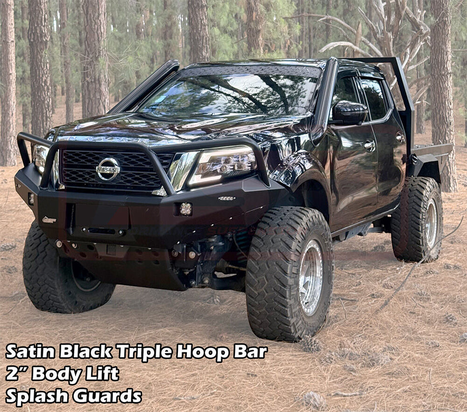 Nissan Navara NP300 SERIES 5 FACELIFT PSR Ambush Triple Hoop Bullbar