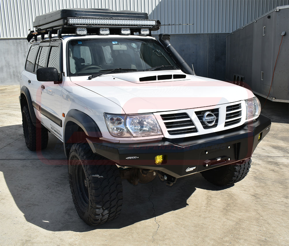 Nissan Patrol GU Series 1-2-3 PSR Ambush Hoopless Bullbar