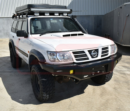 Nissan Patrol GU Series 1-2-3 PSR Ambush Hoopless Bullbar