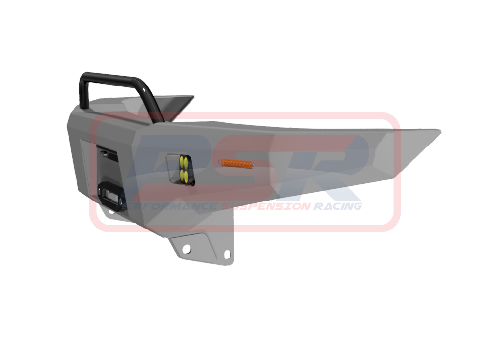 Nissan Patrol GU Series 1-2-3 PSR Ambush Low Single Hoop Bullbar