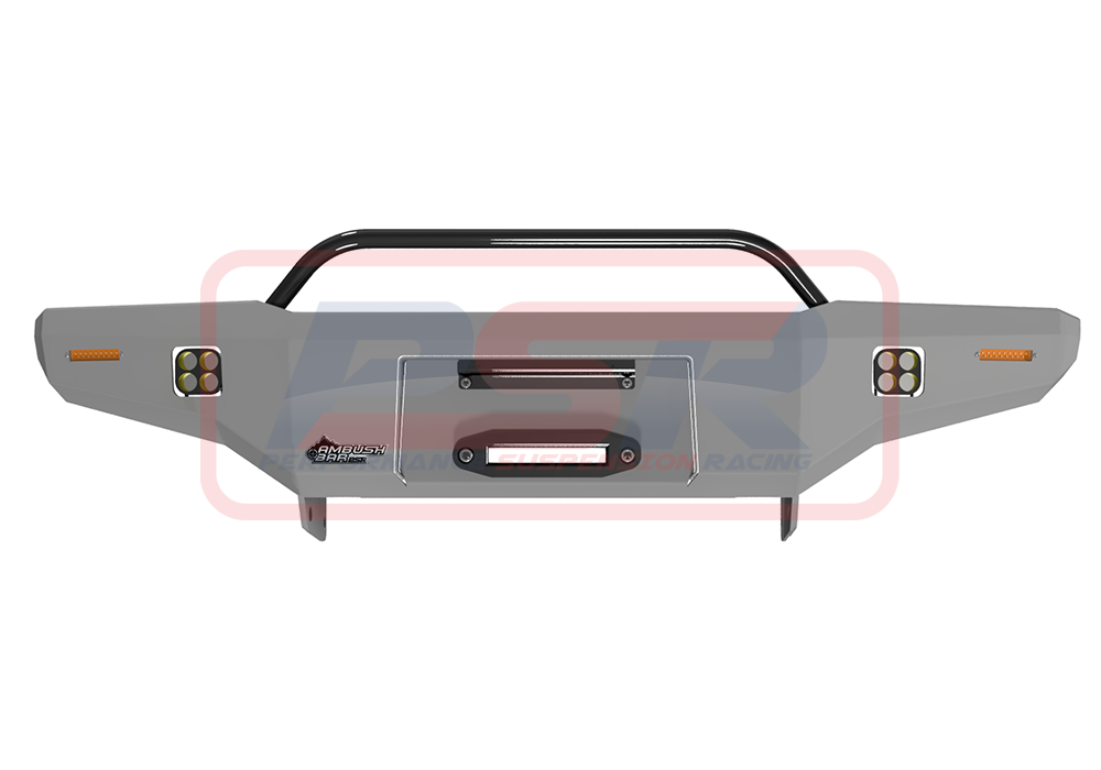 Nissan Patrol GU Series 1-2-3 PSR Ambush Low Single Hoop Bullbar