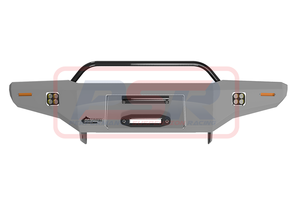 Nissan Patrol GU Series 1-2-3 PSR Ambush Low Single Hoop Bullbar