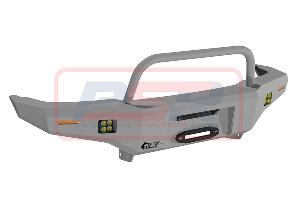 Nissan Patrol GU Series 1-2-3 PSR Ambush Single Hoop Bullbar