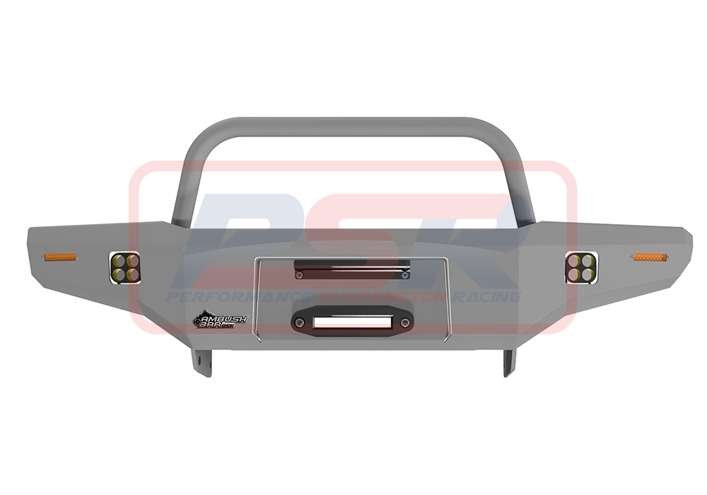 Nissan Patrol GU Series 1-2-3 PSR Ambush Single Hoop Bullbar