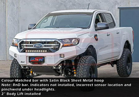 Ford Ranger PX MK2 8/2015-7/2018 PSR Ambush Sheet Metal Hoop Bullbar