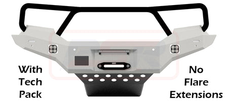 Ford Ranger PX MK2 8/2015-7/2018 PSR Ambush Triple Hoop Bullbar