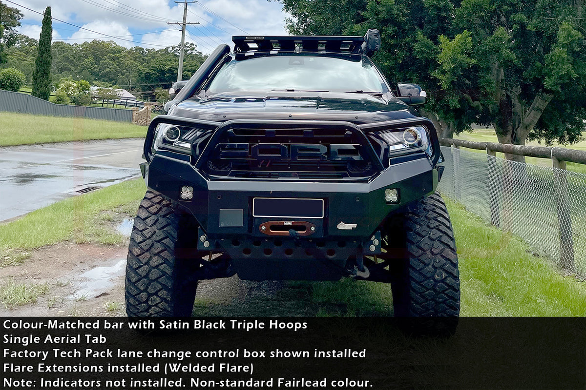 Ford Ranger PX MK2 8/2015-7/2018 PSR Ambush Triple Hoop Bullbar