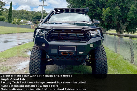 Ford Ranger PX MK2 8/2015-7/2018 PSR Ambush Triple Hoop Bullbar
