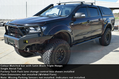 Ford Ranger PX MK2 8/2015-7/2018 PSR Ambush Triple Hoop Bullbar