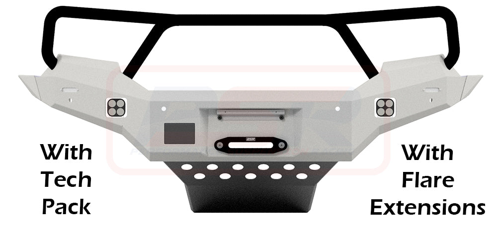 Ford Ranger PX MK2 8/2015-7/2018 PSR Ambush Triple Hoop Bullbar