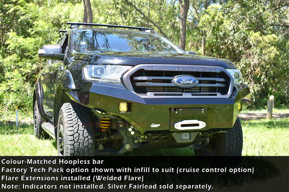 Ford Ranger PX MK3 8/2018-ON PSR Ambush Hoopless Bullbar