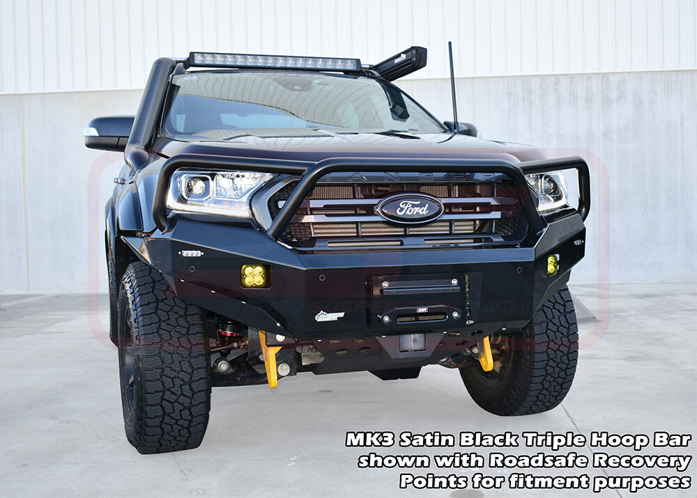 Ford Ranger PX MK3 8/2018-ON PSR Ambush Low Single Hoop Bullbar